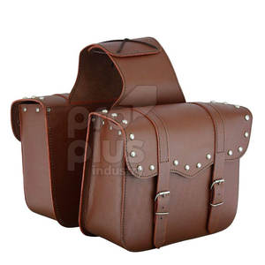 Bolsa de Sillín para Motocicleta de Cuero Vintage Hecha a Mano de Alta Calidad - Tamaño y Color Personalizables, Servicio OEM/ODM, Opción de Logotipo Personalizado PROPLUS - Product Image 1