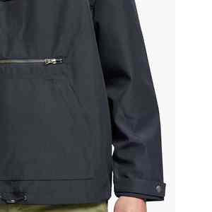 Chaqueta Cortavientos Impermeable de Poliéster con Media Cremallera, Diseño Camuflaje, Bolsillo Canguro, Unisex, Personalizable OEM - Product Image 4