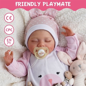 Babeside Muñeca <span class=keywords><strong>Reborn</strong></span> de Recién Nacido Realista DIY Mini de Vinilo Suave, Modelo de Moda, Juguete de 30-50cm para Bebés de 0-24 Meses y Niñas Pequeñas - Product Image 5