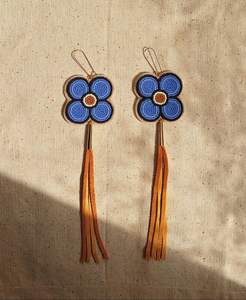 HF Crafts 'New Fashion Boho Flower Boucles d'oreilles perlées Boucles d'oreilles de graines de riz faites à la main pour une utilisation décorative de fête - Product Image 5