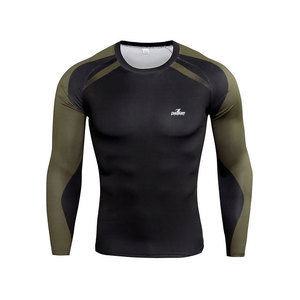 ชุดรัดกล้ามเนื้อสำหรับผู้ใหญ่เสื้อผ้าสำหรับเข้ายิมของผู้ชายแบบสั่งตัดโลโก้ได้ตามต้องการ - Product Image 4