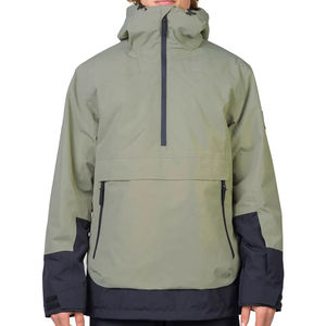 Chaqueta Cortavientos con Capucha para Hombre, Estilo Urbano, Personalizable, Talla Grande, 100% Nailon, Ligera, Impermeable y Cortavientos, 2026 - Product Image 1