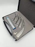 Laryngoscope LED Debonairii Macintosh Modèle Dii-84745, 4 lames en acier, kit de diagnostic vétérinaire certifié CE, intubation ORL 1