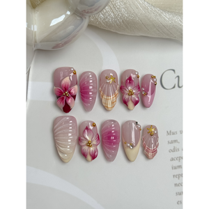 Uñas Postizas Blush Lagoon: Añade un Toque de Color a tus Dedos sin Esfuerzo - Product Image 2