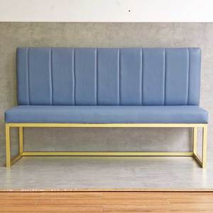 Premium 3-Seater <b>Square</b> Sofa 1.6m Light Luxury Bunk with Extendable Simili Upholstery Iron Frame SFB68074 - Product Image 3
