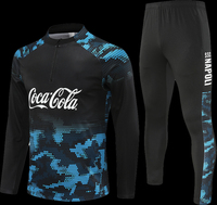 Kit de survêtement de football veste de football à sublimation personnalisée pour hommes combinaison d'entraînement combinaison de football 2024/2025 sweat-shirt
