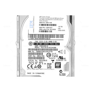 Ibm 00rx927 1.8TB 10k 12g SAS 2.5 SFF trao đổi nóng ổ cứng cho V3700 10k IOPS hiệu suất 12G SAS giao diện 2.5 inch Kích thước - Product Image 4