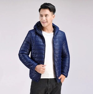 Hot Selling Winter Hooded Down <b>Jacket</b> | Lightweight Puffer Coat Outdoor Warm Wear Wholesale OEM - Product Image 3