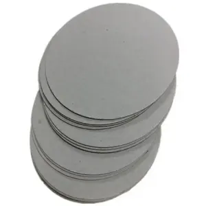 Round Corner carton board grey board by Die cutting for book binding cardboard