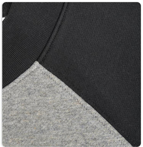 Unisex de alta calidad de manga larga raglán Tops 2025 personalizado suelto Sudadera con capucha estampado sudaderas cuello suéter al por mayor Tops de tela - Product Image 6