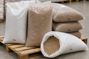 Briquettes de bois de pin de qualité, diamètre 6 mm, pour système de chauffage - Product Image 2