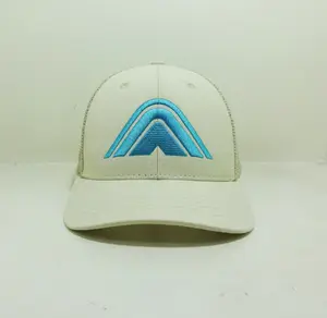 Simples Bordado Logo Trucker Chapéus Mesh Caps Bonés Nice para Promocional e Preço Barato Esporte Chapéus no Vietnã Diretamente