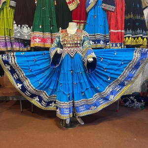 ชุดเดรส Afghan Kuchi สำหรับผู้หญิงเดรสยาวแขนยาวระบายอากาศได้ดีชุดเดรสสำหรับงานแต่งงานและงานปาร์ตี้สำหรับผู้หญิงดีไซน์สวย - Product Image 5