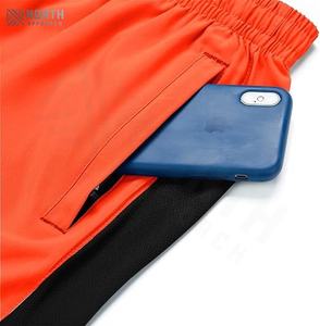 Shorts de course pour hommes avec poche, tissu respirant à séchage rapide, pour la salle de sport, entraînement, style décontracté, vente en gros de shorts d'été pour hommes - Product Image 4