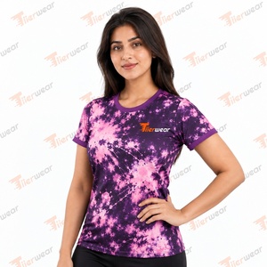 Camiseta Deportiva Sublimada para Mujer, Personalizada con Impresión Completa, Camiseta Deportiva Personalizada para Gimnasio, Proveedor de Marca Privada - Product Image 6