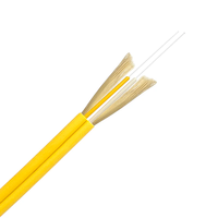 Cables para Conexión de Fibra Óptica, Dúplex, 3mm 2mm, Fibra de 2 Núcleos, OM1 OM2 OM3 OM4 OM5, LSZH PVC, SC ST LC APC UPC