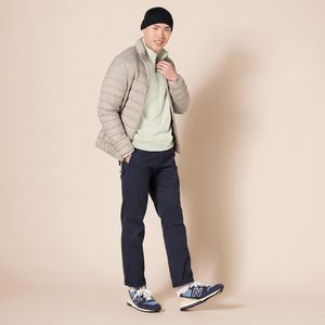 Suéter de Forro Polar con Cierre de Cremallera para Hombre, Informal Elegante, Transpirable, Cálido, de Punto, Manga Larga, Suave, para Invierno, Suministro al por Mayor - Product Image 4