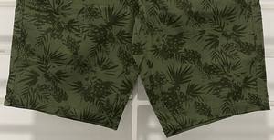 Exterior de algodón ligero azul marino con cordón bolsillos tejido bóxer comodidad cintura polar para Hombre Pantalones cortos de golf - Product Image 4