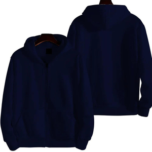 Sweats à capuche à fermeture éclair en gros pour hommes, sweats à capuche streetwear pour hommes, sweats à capuche en coton respirant pour hommes, vêtements de sport pour hommes, OEM/ODM disponible - Product Image 2