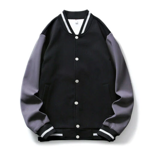 Vestes d'hiver pour homme, streetwear de qualité supérieure, longues manches, fermeture éclair, col arc-en-ciel, grande taille, nouvelle collection - Product Image 2