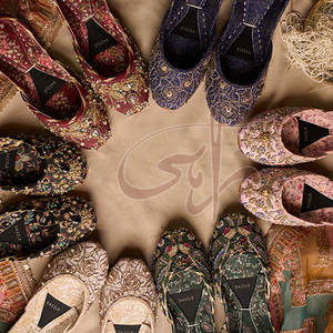 Meilleure qualité, Khussa léger, nouveau design, broderie dorée, semelle extérieure en cuir véritable antidérapante, prix de gros bon marché - Product Image 5