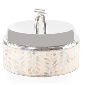 Incrustation de vadrouille et pot en métal Design luxueux Qualité fabuleuse Beau serveur de nourriture chaude - Product Image 2