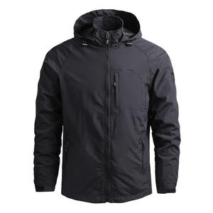 Veste décontractée fine printemps-automne, imperméable, pour l'extérieur, avec logo personnalisé brodé, prix usine Chine, pour le Bangladesh, vente transfrontalière - Product Image 1
