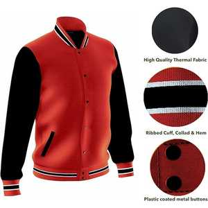 Veste universitaire printemps et automne pour hommes, couleur unie, mode coréenne, uniforme de baseball ample, couple, blouson aviateur imperméable et coupe-vent - Product Image 5