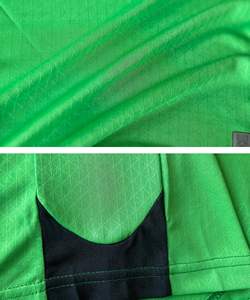 เสื้อทีมฟุตบอลผ้าโพลีเอสเตอร์แห้งเร็วเสื้อเจอร์ซี่กางเกงขาสั้นระบายอากาศสำหรับฝึกซ้อม - Product Image 5