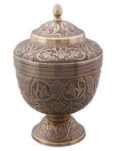 Urna Funeraria Americana CHARLES para Cenizas Humanas, Urna Moderna de Diseño Funerario CHARLES, Urna Decorativa de Metal para Cenizas - Product Image 2