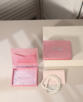 Boîte Cadeau Magnétique de Luxe Haut de Gamme en Carton Rigide avec Paillettes Artistiques et Lamination Mate, Écologique et Recyclable, pour Bijoux