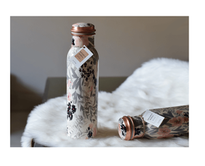 Bouteilles d'eau en cuivre de bonne qualité bouteille en cuivre pur martelé, essentiel de voyage, guérison ayurvédique, 1 Ltr - Product Image 4