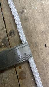 25 yardas de Encaje de Lujo para Coser y Bordar, 15 mm, Negro y Blanco, con Botones de Aro, Adorno de Lazo, Puño, Elástico de Punto Fruncido - Product Image 5