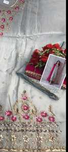 ชุดสูทแฟชั่นอินเดียปักด้วยมือจากนักออกแบบสมัยใหม่สำหรับงานปาร์ตี้สไตล์ดั้งเดิม - Product Image 3