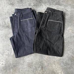 Jeans baggy décontractés lourds en coton de qualité supérieure pantalon baggy ample à la cheville de fabricant personnalisé vintage - Product Image 5