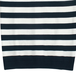 Pull à col roulé rayé pour homme, 100% coton, anti-froissement, personnalisable, manches courtes, coupe classique, vêtements décontractés - Product Image 5