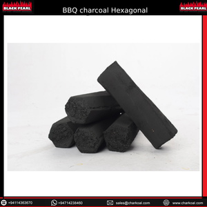 Haute qualité respectueux de l'environnement sans fumée longue durée haute chaleur en forme hexagonale charbon de coco BBQ charbon de bois - Product Image 5
