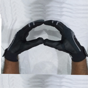 Guantes de Bateo de Béisbol Profesionales de Cuero para Hombre, Cierre de Velcro, Agarre Antideslizante, Absorción de Impactos, Transpirables y Ligeros - Product Image 5