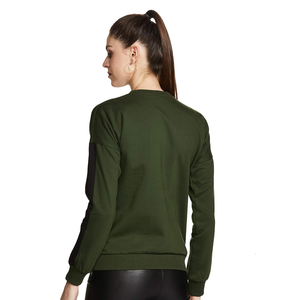 OEM diseño personalizado impreso Slim Fit cuello redondo sudadera de las mujeres de la temporada de invierno sudaderas con capucha casuales para las mujeres - Product Image 4
