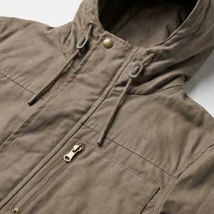 Nouvelle veste parka classique à capuche pour homme confortable 2025, parka personnalisable de qualité supérieure - Product Image 5