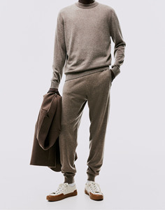 Joggers pour hommes fabriqués sur mesure Pantalons de survêtement décontractés en polaire pour hommes lourds - Product Image 1