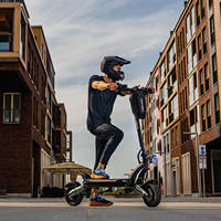 Trottinette électrique D6+2.0 à deux roues, roues de 10 pouces, vitesse maximale de 65 km/h, moteur de 1000 W, autonomie de 60 km, charge utile de 15 kg, frein à disque