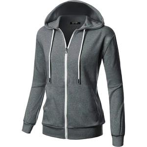 Sweat-shirts à capuche zippés, sweats-shirts oversize, tenues scolaires d'automne, vestes décontractées, vêtements d'hiver - Product Image 1