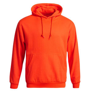 Thick <b>Blend</b> Hoodie With Loose Fit and Adjustable Hood For Men High Quality Cotton Streetwear Inspired Cozy Outer Top - Product Image 1