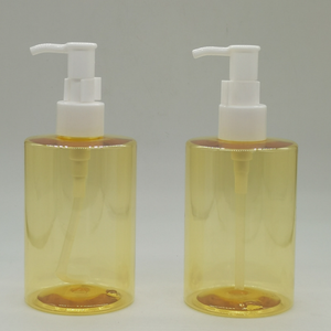 Vietnam Manufacture PET Gel Douche Pompe Bouteilles 250ml Cylindre Main Savon Bouteilles Shampooing Conditionneur Cosmétiques Emballage Bouteilles - Product Image 1