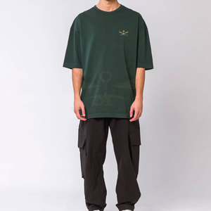 เสื้อยืดโอเวอร์ไซส์สำหรับผู้ชายเสื้อยืดโอเวอร์ไซส์ออกแบบโลโก้ได้ตามต้องการ - Product Image 2