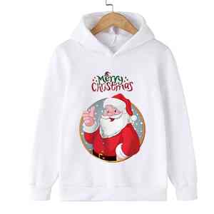 Sweat à capuche de Noël 3D unisexe oversize hiver pull sweat père noël/bonhomme de neige imprimé OEM ODM tendance hiver Streetwear - Product Image 6