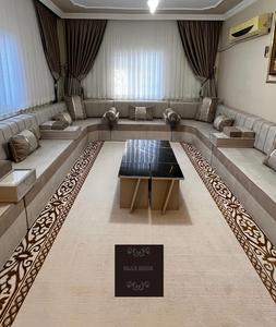 Oriental Floor Seating Ethnic <b>Sofa</b> <b>Arabic</b> Majlis <b>Sofa</b> Ottoman Style <b>Sofa</b> <b>Arabic</b> Jalsa Set Luxury Oriental Floor Seating - Product Image 5