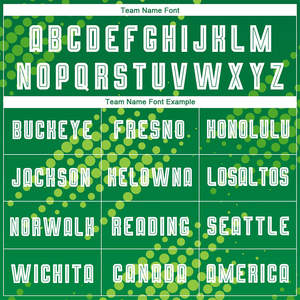 Uniformes de qualité supérieure pour l'entraînement des jeunes de football maillot de football de couleur verte et blanche avec ensembles d'uniformes de football de conception de cou en O - Product Image 5