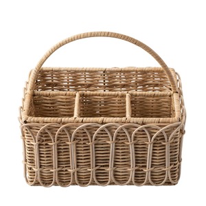 Artex Green Earth Wicker <b>Basket</b> for Dining Table Handmade Eco-Friendly Modern <b>Square</b> Multi-Purpose Made in Hanoi Vietnam - Product Image 1